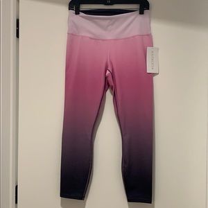 Athleta Workout Tights- Elation Ombre 7/8